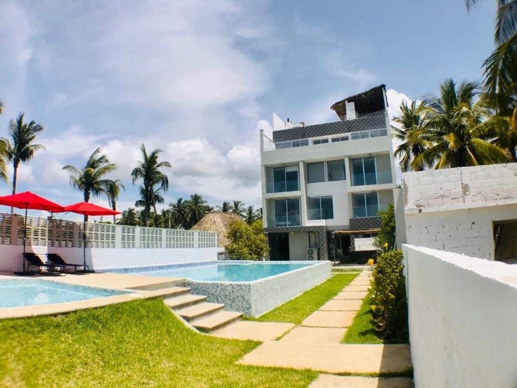 Hotel "Casa Mangata" Puerto Arista Exterior foto